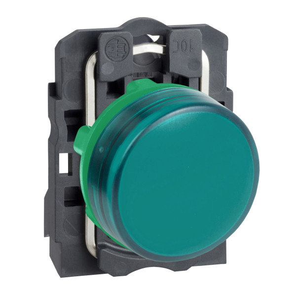 Voyant lumineux LED Schneider XB5AVB3 – vert Ø22 mm – 24 V – montage à vis étrier – Harmony XB5