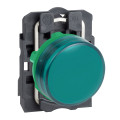 Voyant lumineux LED Schneider XB5AVB3 – vert Ø22 mm – 24 V – montage à vis étrier – Harmony XB5