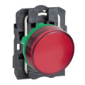 Harmony voyant rond Ø22 - IP66 - rouge - LED intégrée - 24V 