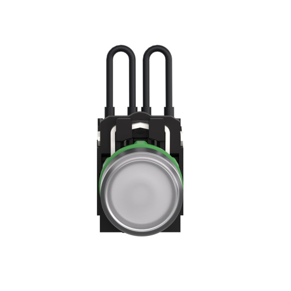 Harmony xb5 - voyant led - test lampe - blanc - Ø22 - 24vdc - racc vis étrier