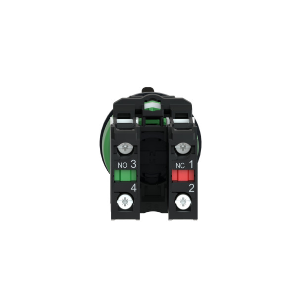 Harmony xb5 - bouton à clé 455 - ø22 - flush - 3 pos fix - retr c - 2f - vis