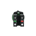 Harmony xb5 - bouton à clé 455 - ø22 - flush - 3 pos fix - retr c - 2f - vis