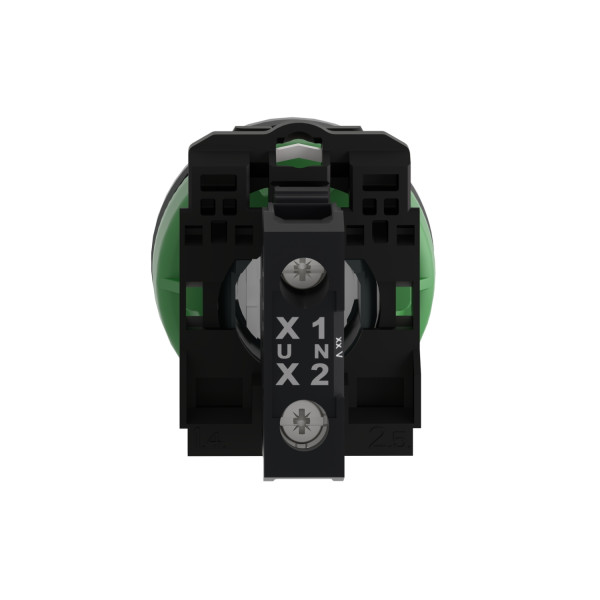 Harmony xb5 - voyant lumineux del - Ø22 - col grise - blanc - 24v - vis étrier