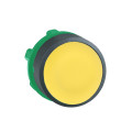 Harmony tête de bouton poussoir - Ø22 - jaune