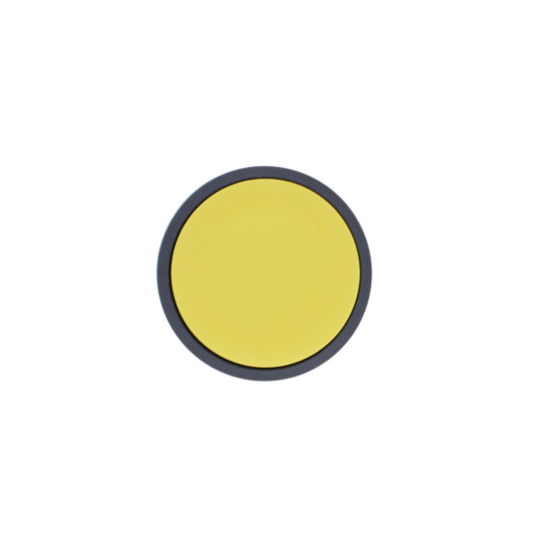 Harmony tête de bouton poussoir - Ø22 - jaune