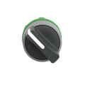 Harmony xb5 - tête de bouton tournant - Ø22 - col grise - 2 posit fixes - blanc