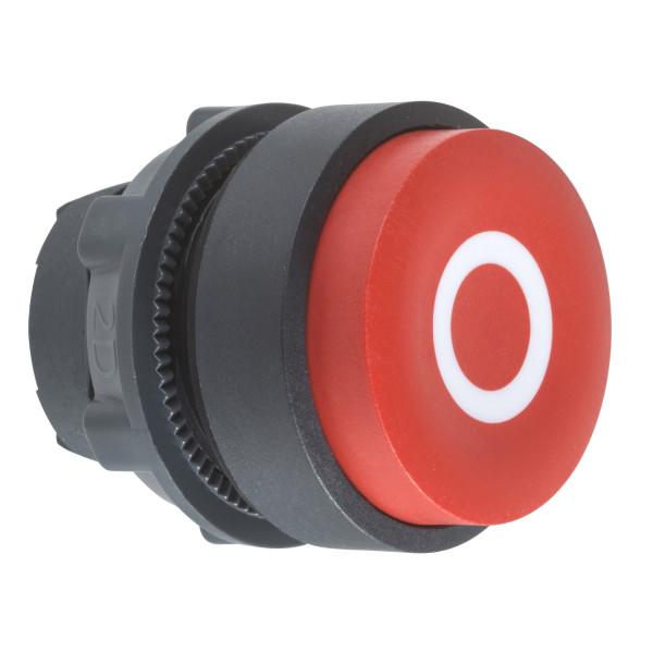 Harmony tête de bouton poussoir - Ø22 - rouge - O