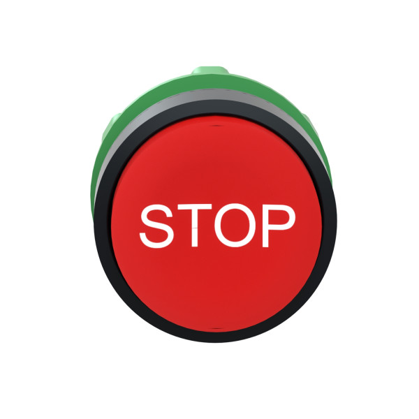 Harmony tête de bouton poussoir - Ø22 - rouge - STOP