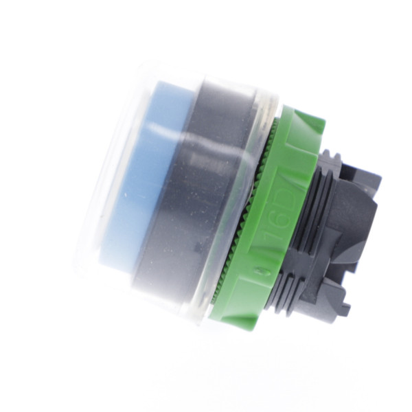 Harmony tête de bouton poussoir + capuchon IP69K - Ø22 - bleu