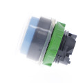 Harmony tête de bouton poussoir + capuchon IP69K - Ø22 - bleu
