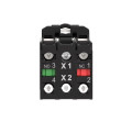 Harmony corps de bouton lumineux - Ø22 - douille BA9s 1O+1F