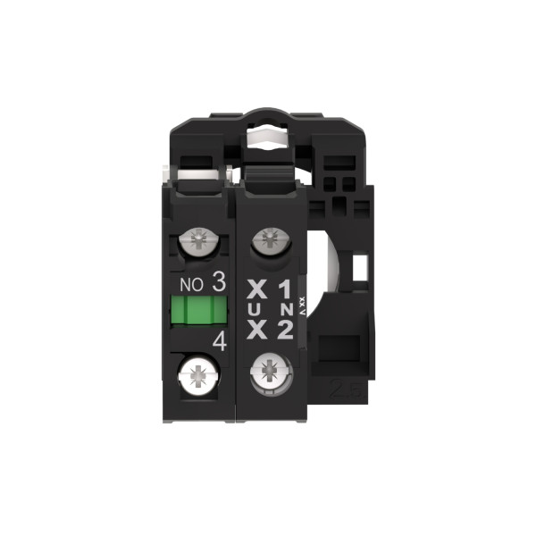 Harmony corps de bouton lumineux - Ø22 - blanc LED intégrée 1F