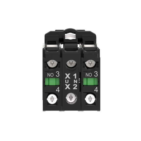 Harmony corps de bouton lumineux - Ø22 - blanc LED intégrée 2F