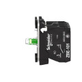Harmony corps de bouton lumineux - Ø22 - blanc LED intégrée 2F