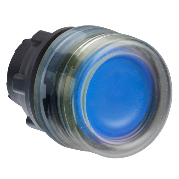 Harmony tête de bouton poussoir lumineux - Ø22 - bleu