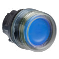 Harmony tête de bouton poussoir lumineux - Ø22 - bleu