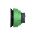 Harmony xb5 - tête bouton poussoir - Ø22 - col flush grise - pour étiq - blanc