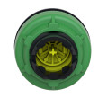 Harmony xb5 - tête bouton poussoir flush - à impulsion - Ø22 - jaune