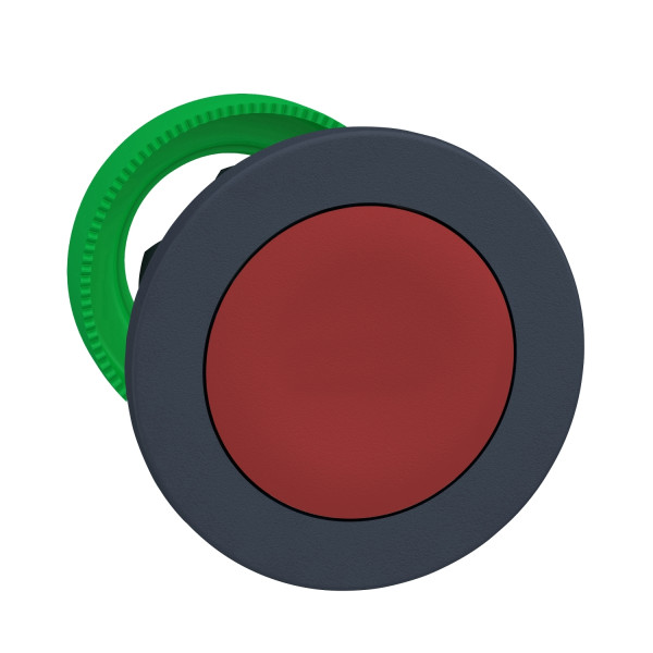 Harmony xb5 - tête bouton pousser-pousser - ø22 - flush - rouge