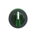 Harmony xb5 - tête bout tourn lumin led - 3 posit fix - à manette - Ø22 - vert