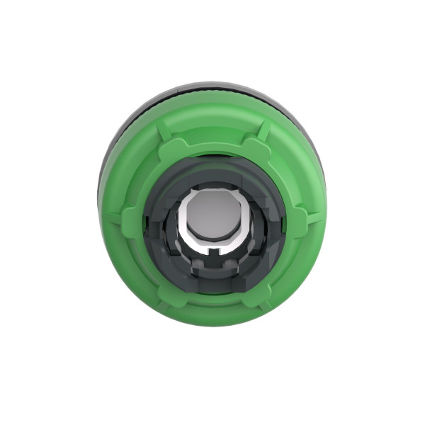 Harmony xb5 - tête voyant del - Ø22 - col flush grise - jaune