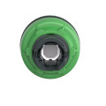 Harmony xb5 - tête bouton poussoir lum del - ø22 - flush - dépassant - vert