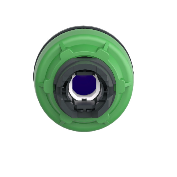 Harmony xb5 - tête bouton poussoir lum del - ø22 - flush - dépassant - bleu