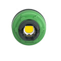 Harmony xb5 - tête bouton poussoir lum del - ø22 - flush - dépassant - jaune