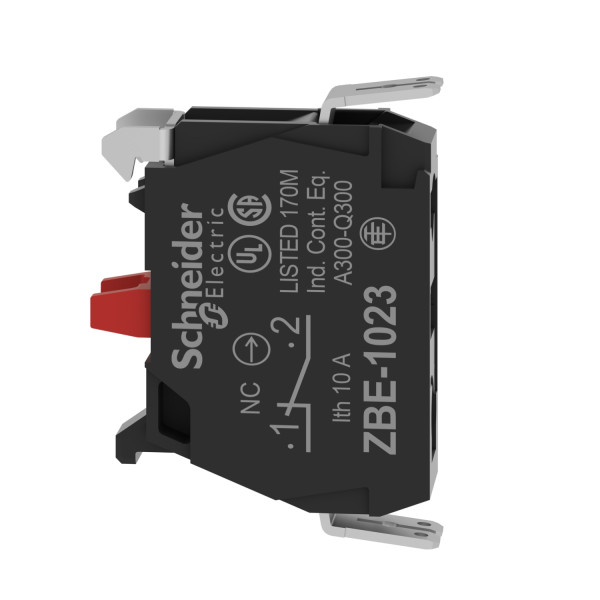 Harmony bloc contact pour bouton - ZBE Ø22 - 1O