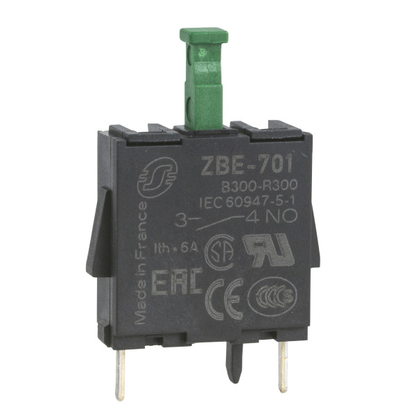 Harmony bloc contact pour bouton - ZBE Ø22 - 1F