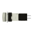 voyant rond diam 16 IP 65 blanc DEL intégrée 24 V cosses