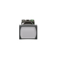 boutonpoussoir lumineux blanc diam 16 à impulsion affleurant 24 V 1F
