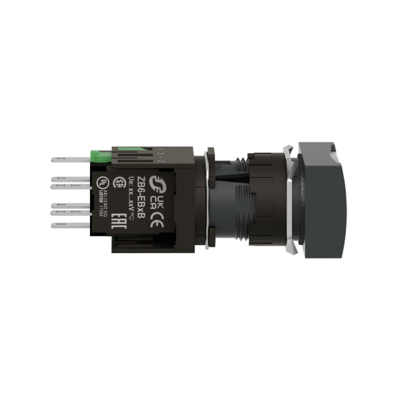 boutonpoussoir lumineux blanc diam 16 à impulsion affleurant 24 V 1F