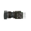 boutonpoussoir lumineux vert diam 16 à impulsion affleurant 24 V 1F