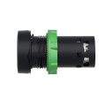 Harmony bouton-poussoir affleurant - Ø22 - vert - à accrochage- 1F