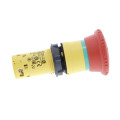 Harmony arrêt d'urgence - rouge Ø40mm - Ø22 - tourner pour déverouiller - 1O+1F