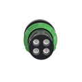 Harmony bouton poussoir lumineux - Ø22 - LED rouge - à impulsion - 1O - 24v