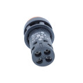 Harmony bouton poussoir lumineux - Ø22 - LED orange - à impulsion - 1F - 24v