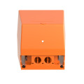 interrupteur à pied simple XPER avec capot métallique orange 2O plus 2F