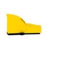 interrupteur à pied simple XPEY avec capot plastique jaune 1O plus 1F