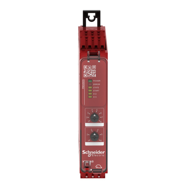 Preventa xpsu - module sécurité multifonctions - cat1 - 1o/f - 48-230v - ressort