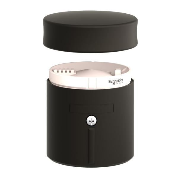 embase plus couvercle pour colonne XVB sans tube à décharge noir IP 65