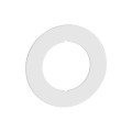Harmony xb4/5 - etiquette circulaire - blanc - diamètre 60