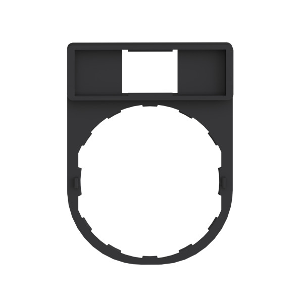 Porte-Etiquette Sans Etiquette Harmony Schneider Electric Gris Foncé - 30 x 40 mm