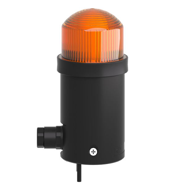 balise lumineuse flash 0,5 Joule orange 24 V CA CC