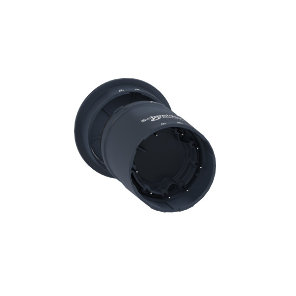 Embase d'alimentation avec couvercle Schneider Harmony XVU Ø60 noir  24VACDC
