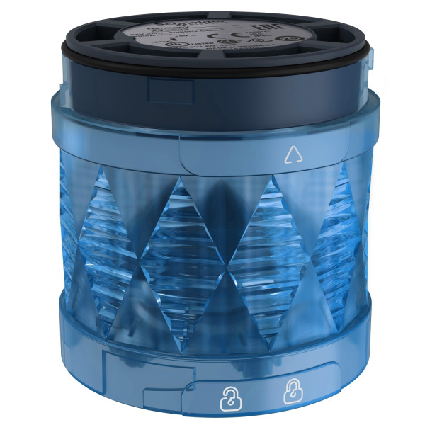 Harmony XVU - élément lumineux Ø60 - DEL - fixe - 24VDC - bleu