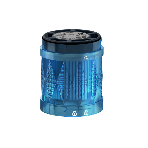 High intensity flashing led blue