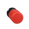 tête pour arrêt d urgence diam 30 mm tourner pour déverrouiller diam 22 rouge