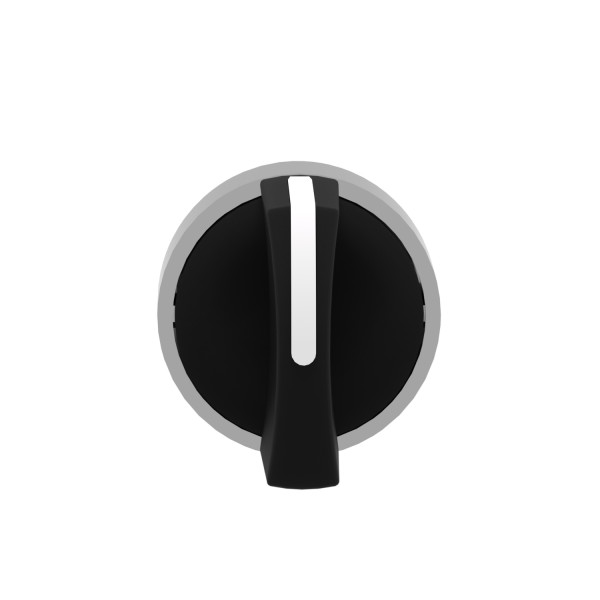 Harmony tête de bouton tournant - 3 positions - Ø22 - noir